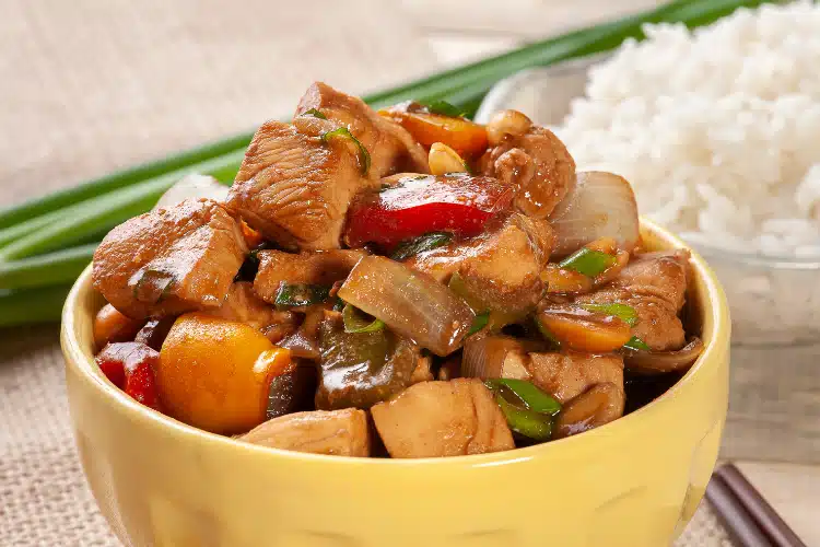 Falou comida Chinesa, pensou Frango Xadrez! Super gostoso e sabor  incomparável