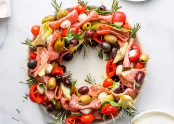 Guirlanda de Frios para servir no Natal!