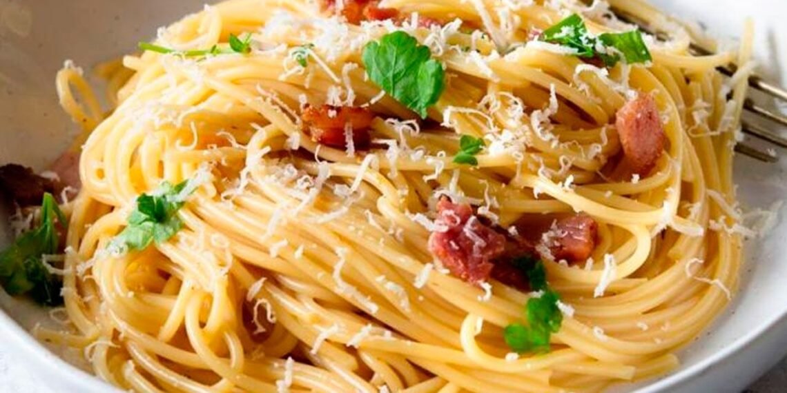espaguete carbonara perfeito