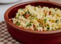 Receita arroz de forno